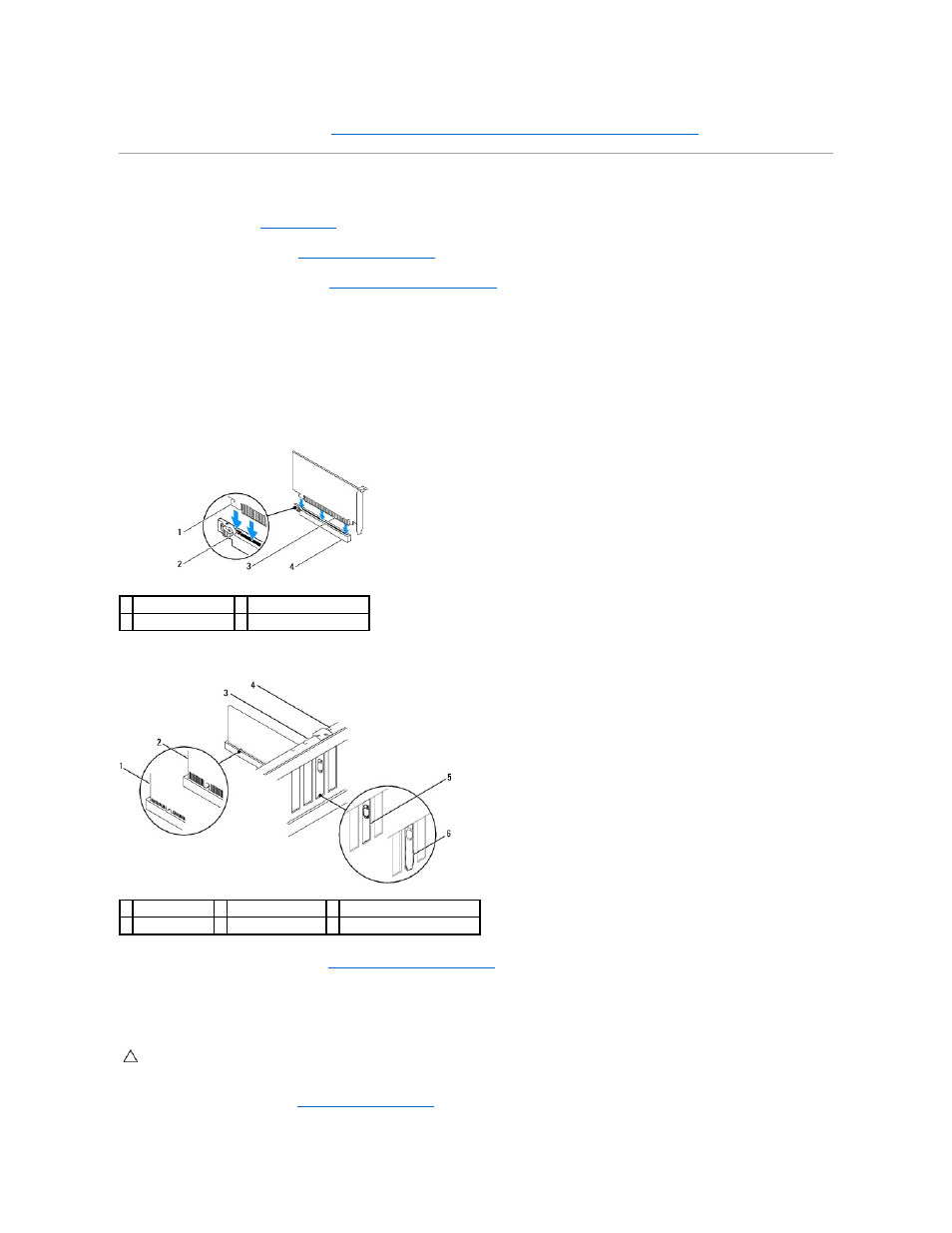 Replacing pci and pci express cards | Dell Inspiron 580 (Late 2009) User Manual | Page 8 / 39