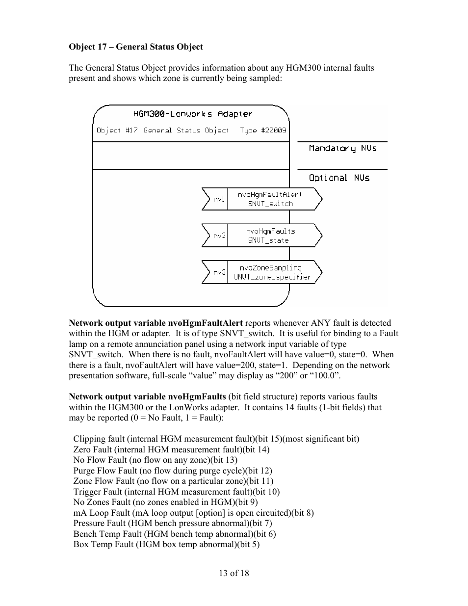 Bacharach LonWorks FT-10 User Manual | Page 13 / 18