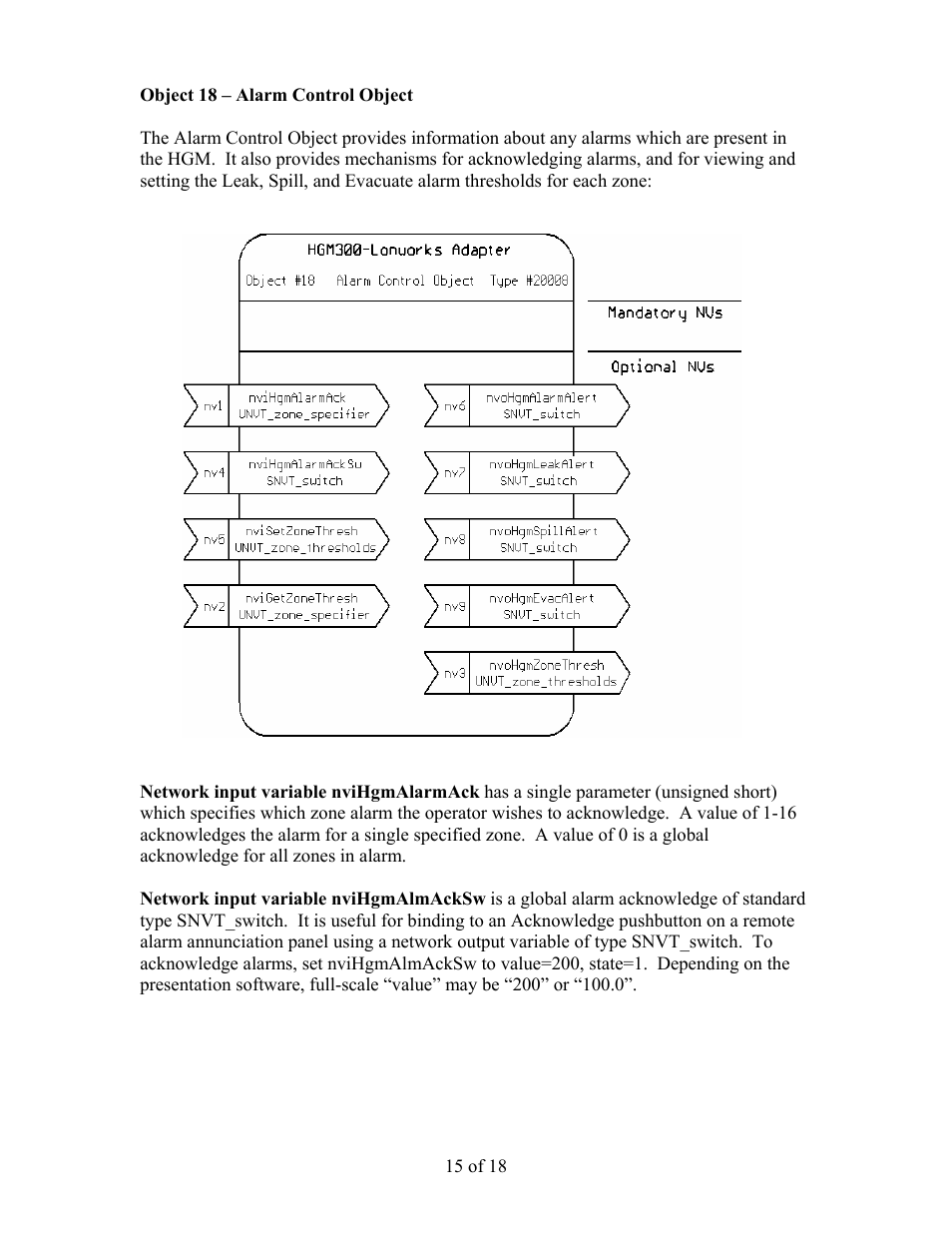 Bacharach LonWorks FT-10 User Manual | Page 15 / 18