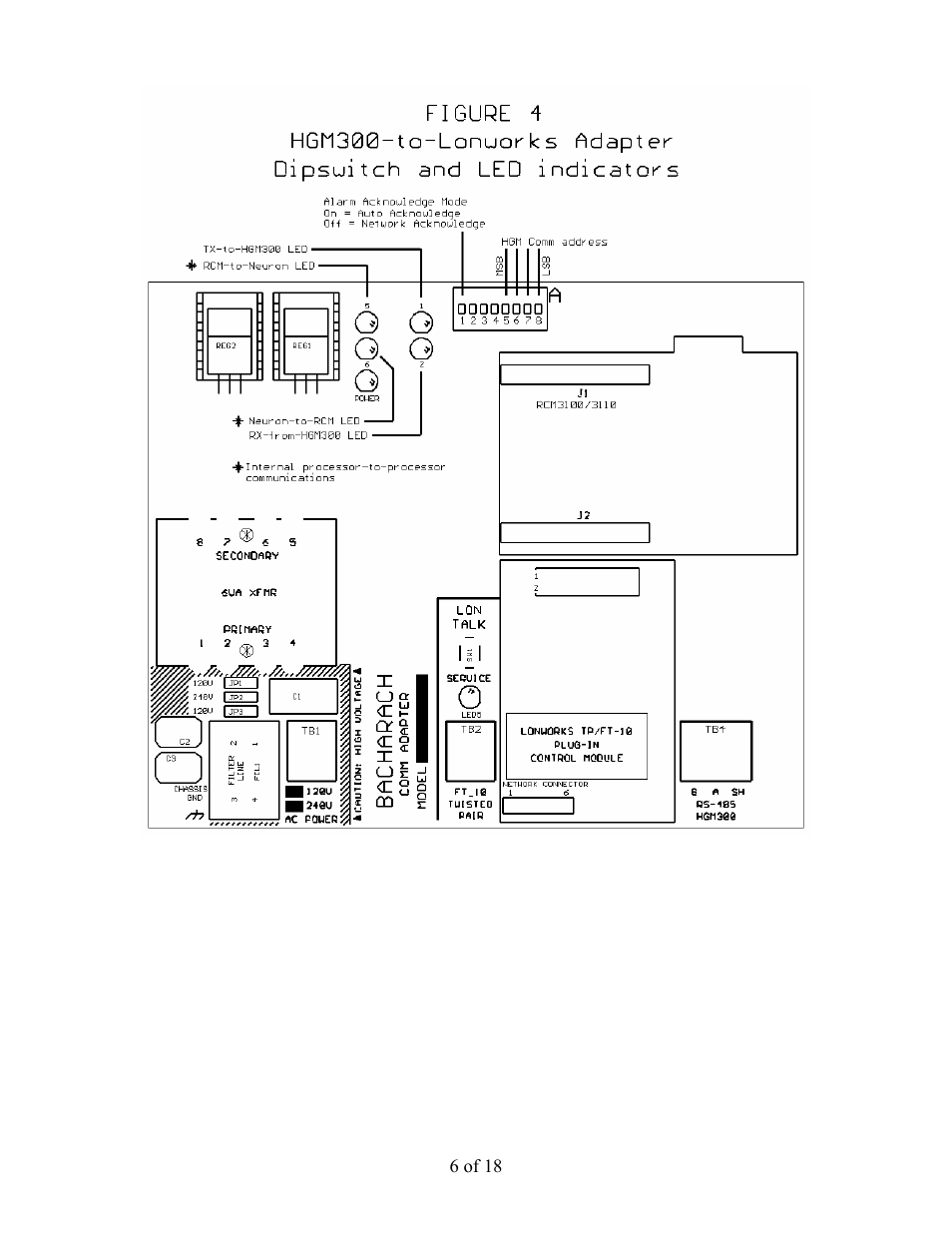 Bacharach LonWorks FT-10 User Manual | Page 6 / 18