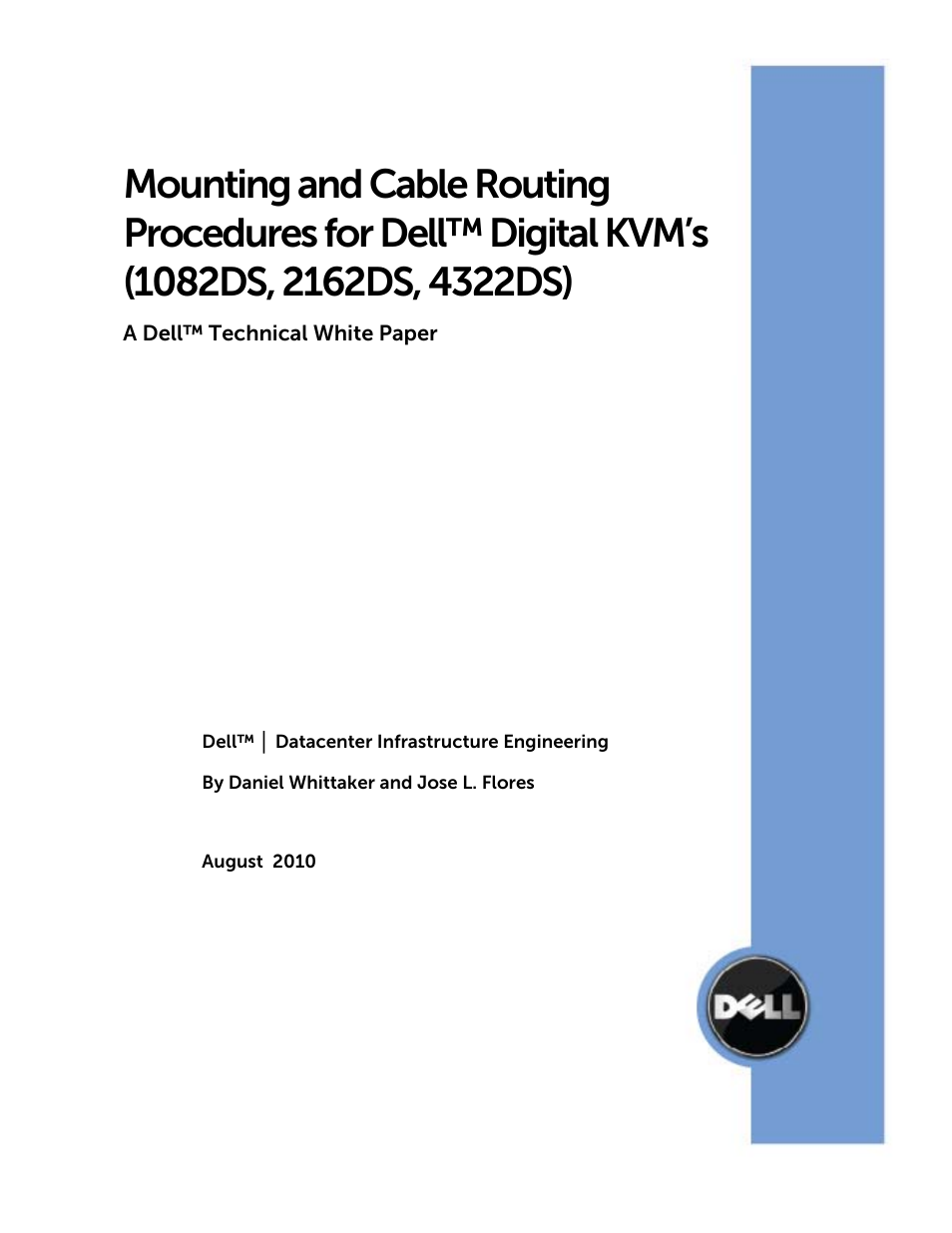 Dell KVM 1082DS User Manual | 13 pages