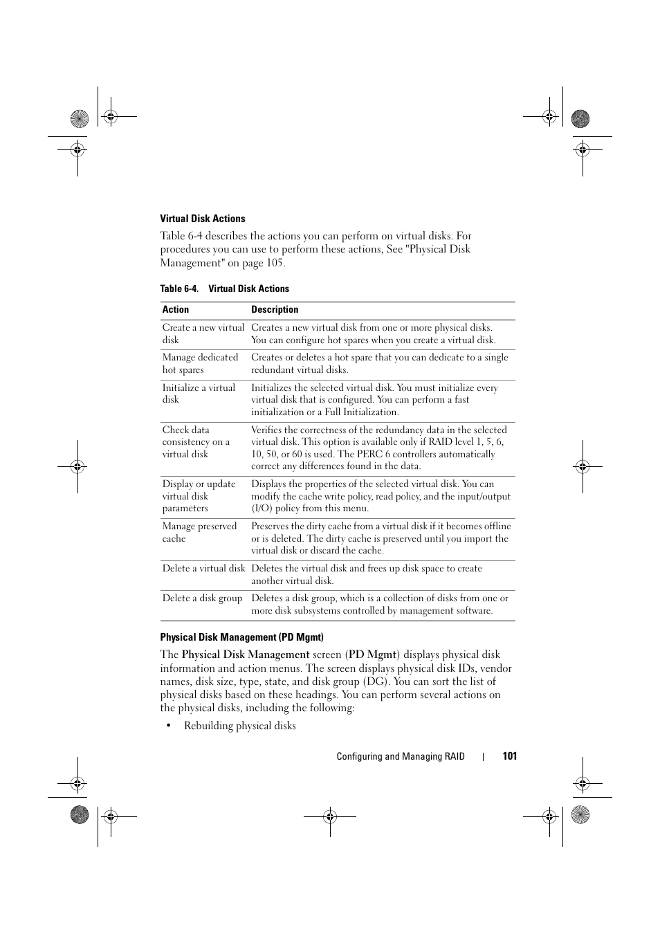 Dell PowerEdge RAID Controller 6E User Manual | Page 101 / 160
