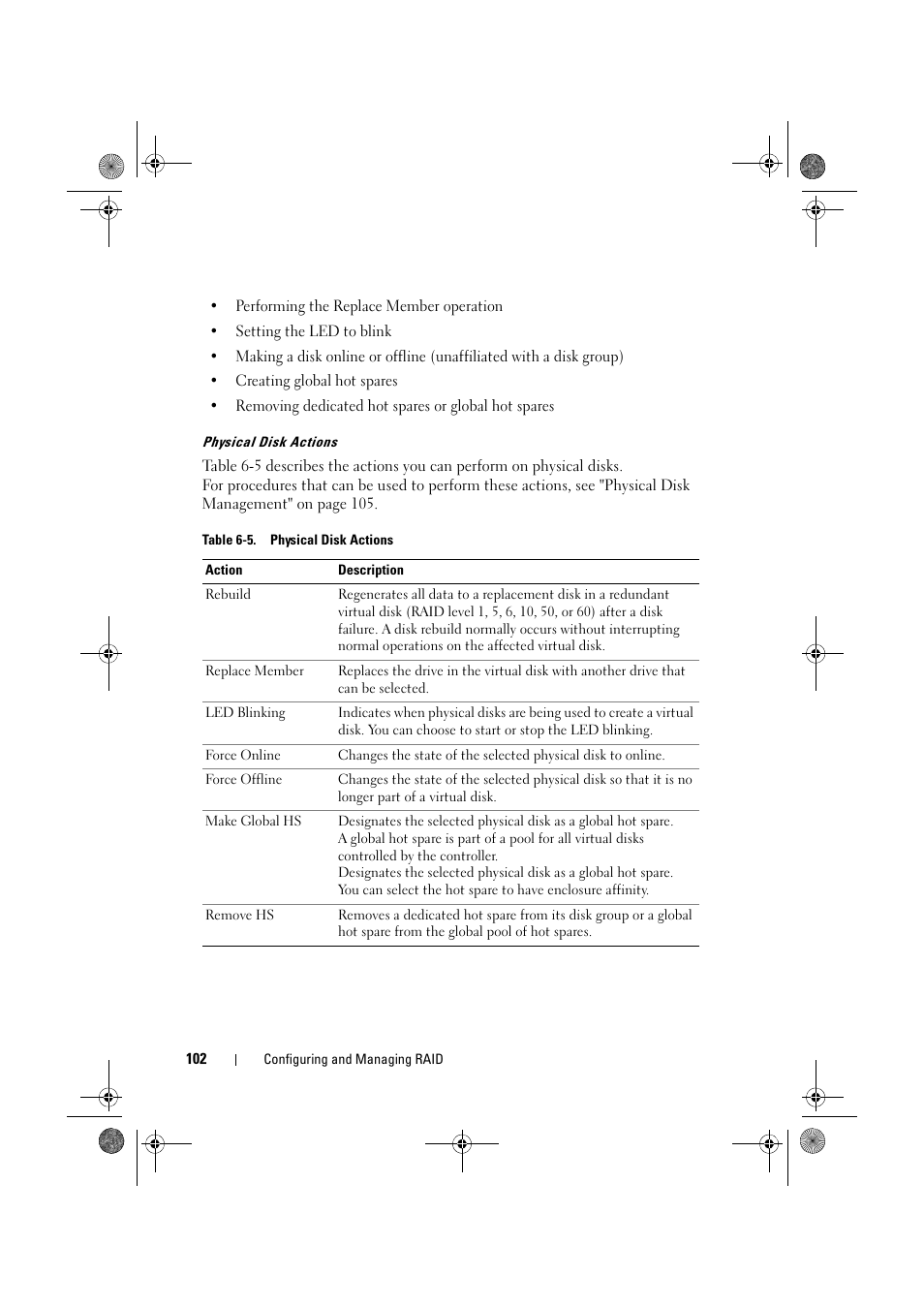 Dell PowerEdge RAID Controller 6E User Manual | Page 102 / 160