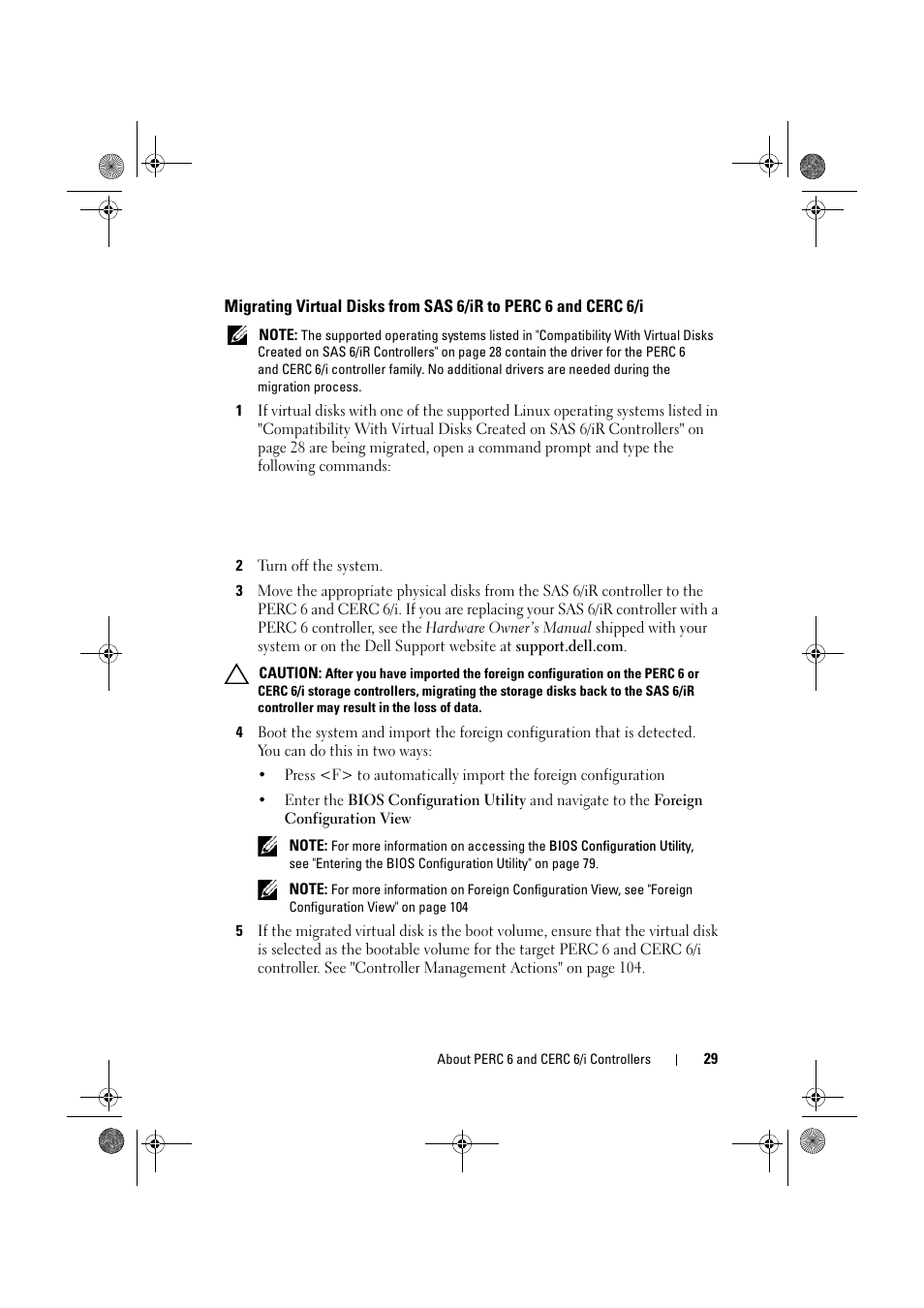 Dell PowerEdge RAID Controller 6E User Manual | Page 29 / 160