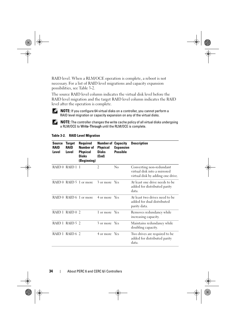 Dell PowerEdge RAID Controller 6E User Manual | Page 34 / 160