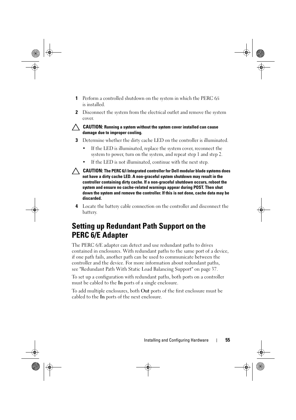 Dell PowerEdge RAID Controller 6E User Manual | Page 55 / 160