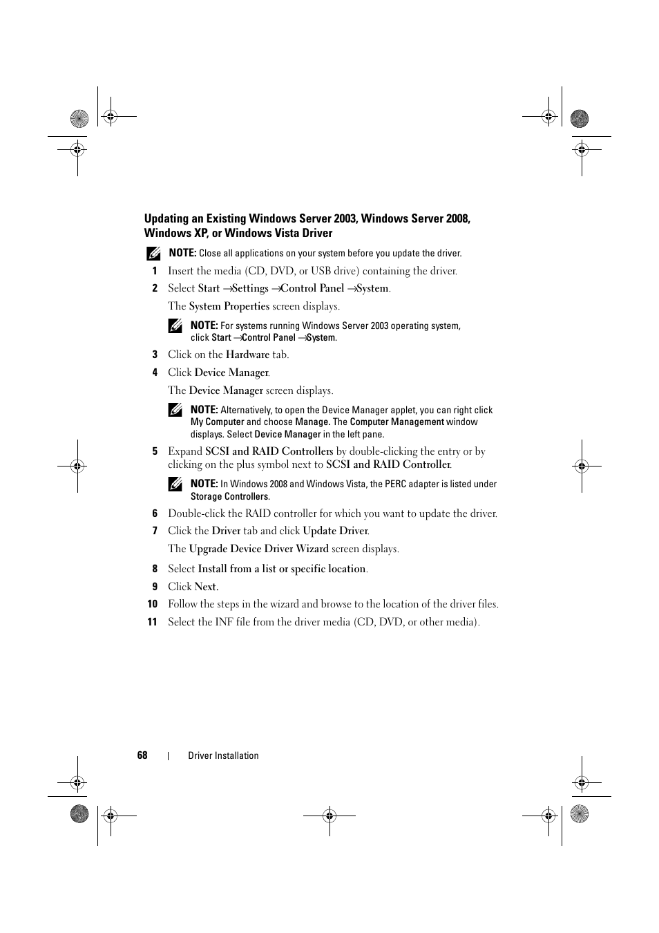 Dell PowerEdge RAID Controller 6E User Manual | Page 68 / 160