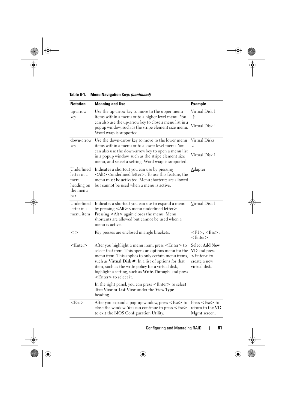 Dell PowerEdge RAID Controller 6E User Manual | Page 81 / 160