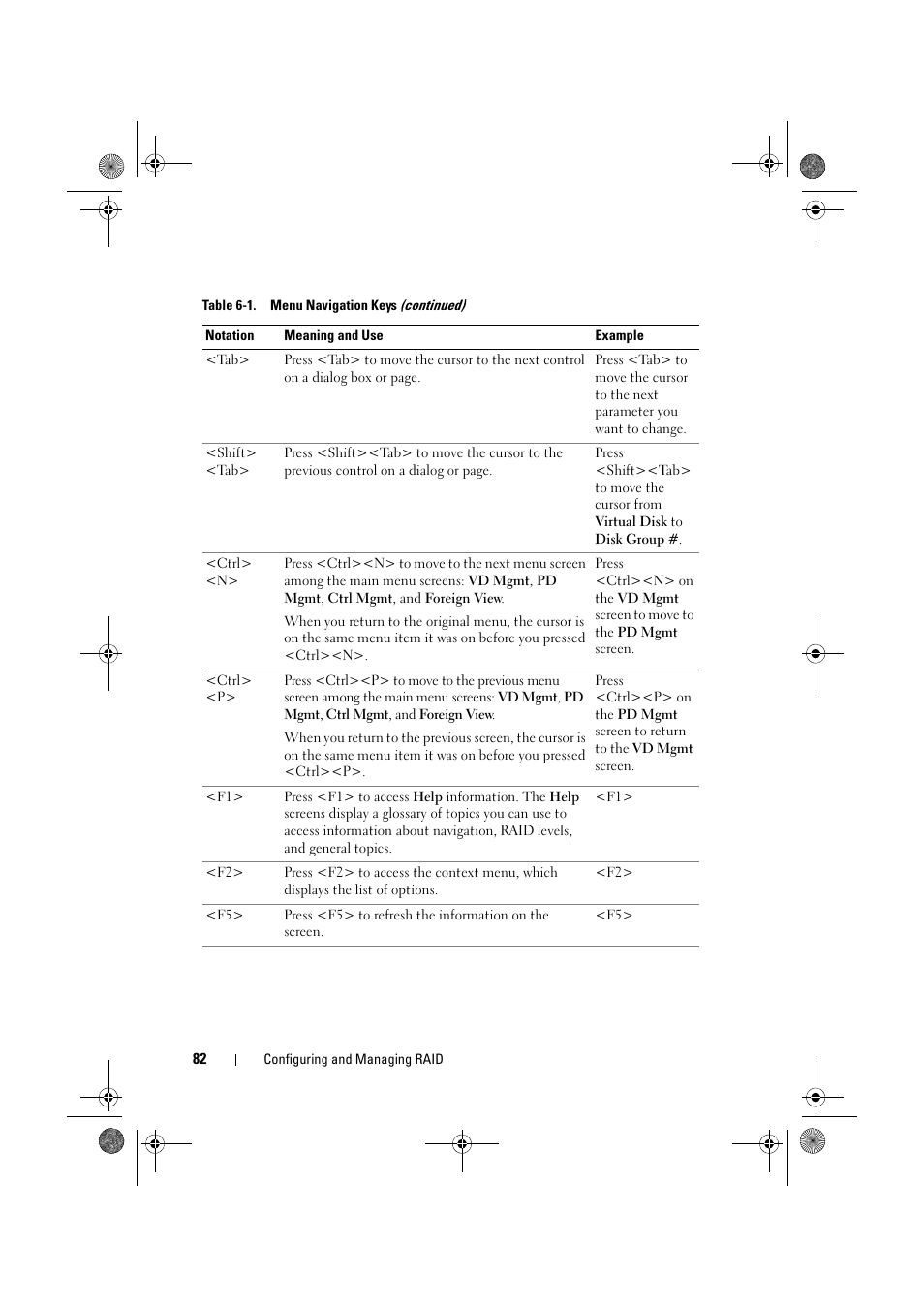 Dell PowerEdge RAID Controller 6E User Manual | Page 82 / 160