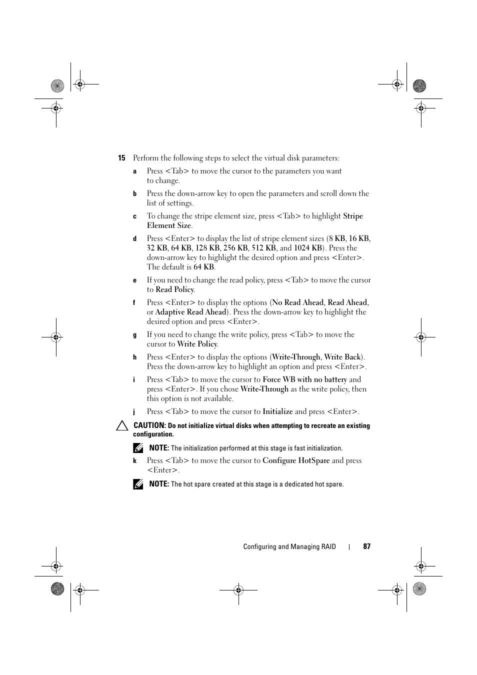 Dell PowerEdge RAID Controller 6E User Manual | Page 87 / 160