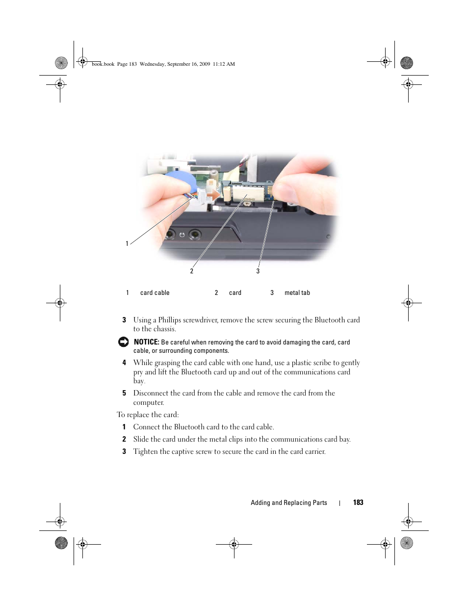 Dell Vostro 1400 (Mid 2007) User Manual | Page 183 / 248