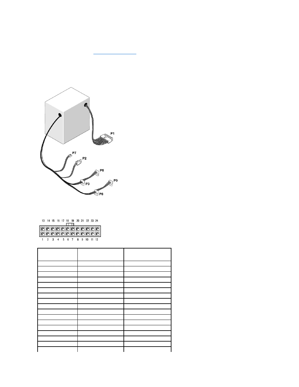 Dc power connectors | Dell OptiPlex 740 User Manual | Page 125 / 217
