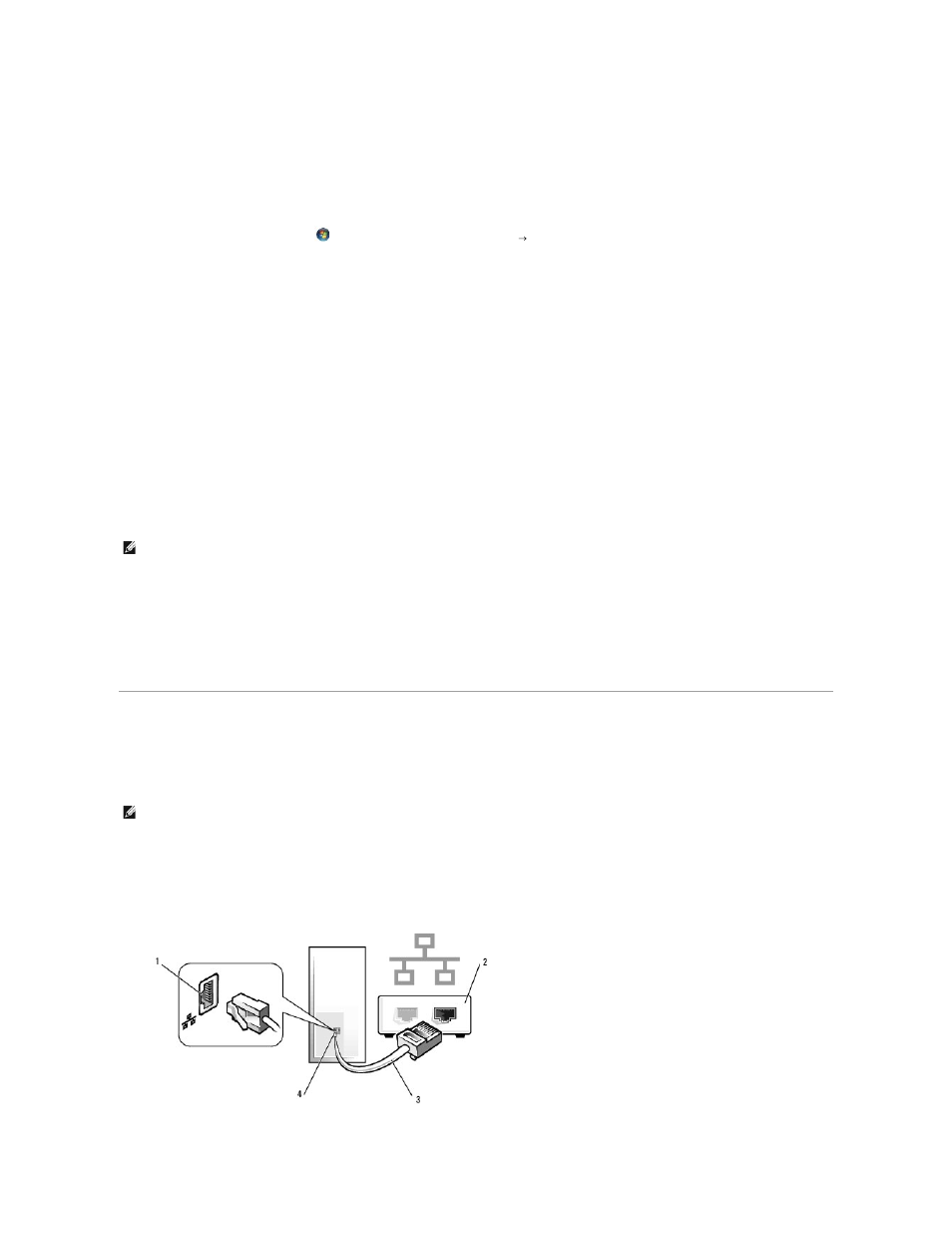 Setting up a home and office network, Fast user switching, Connecting to a network adapter | Dell OptiPlex 740 User Manual | Page 137 / 217