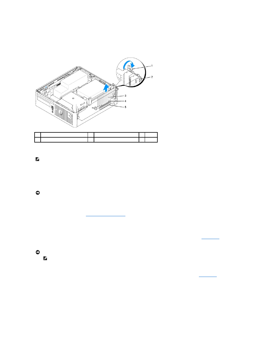 One low-profile pci express x16 card slot, Pci express and dvi cards | Dell OptiPlex 740 User Manual | Page 142 / 217