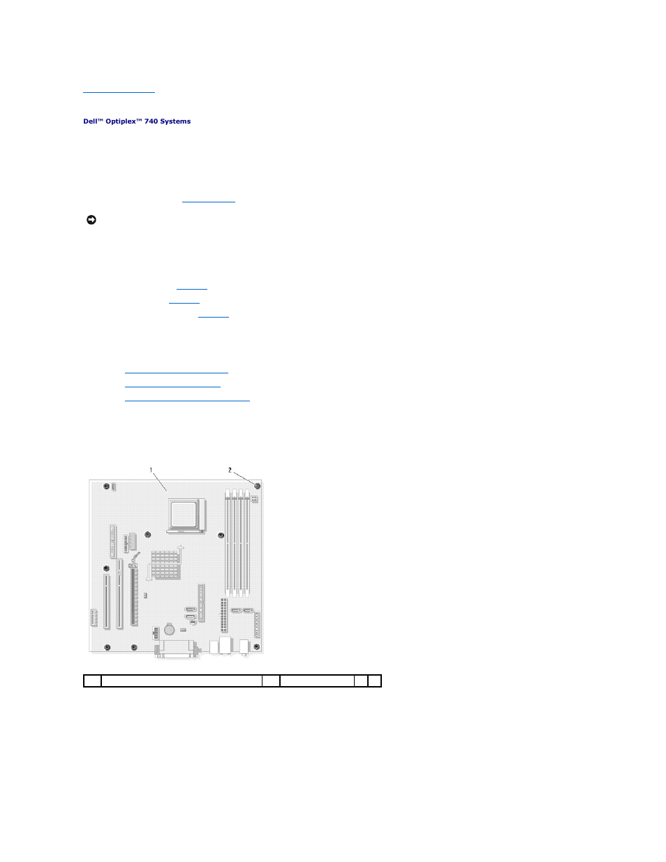 Replacing the system board | Dell OptiPlex 740 User Manual | Page 200 / 217