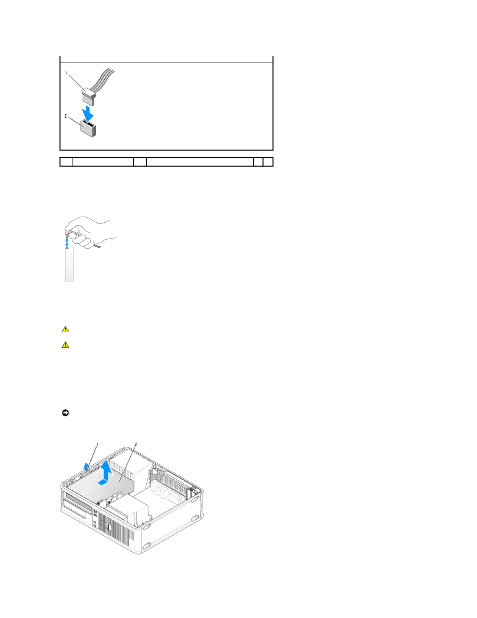 Optical drive | Dell OptiPlex 740 User Manual | Page 52 / 217