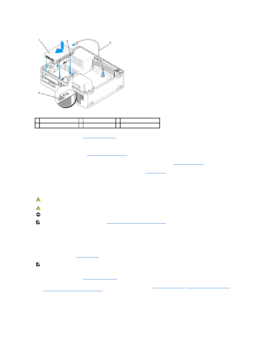 Hard drive | Dell OptiPlex 740 User Manual | Page 57 / 217