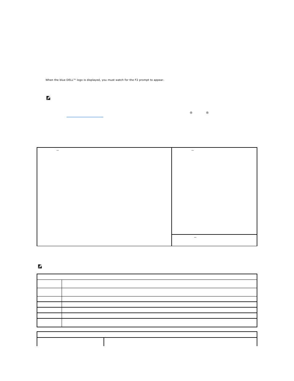 Enter system setup (see, Entering system setup, System setup options | Dell OptiPlex 740 User Manual | Page 7 / 217