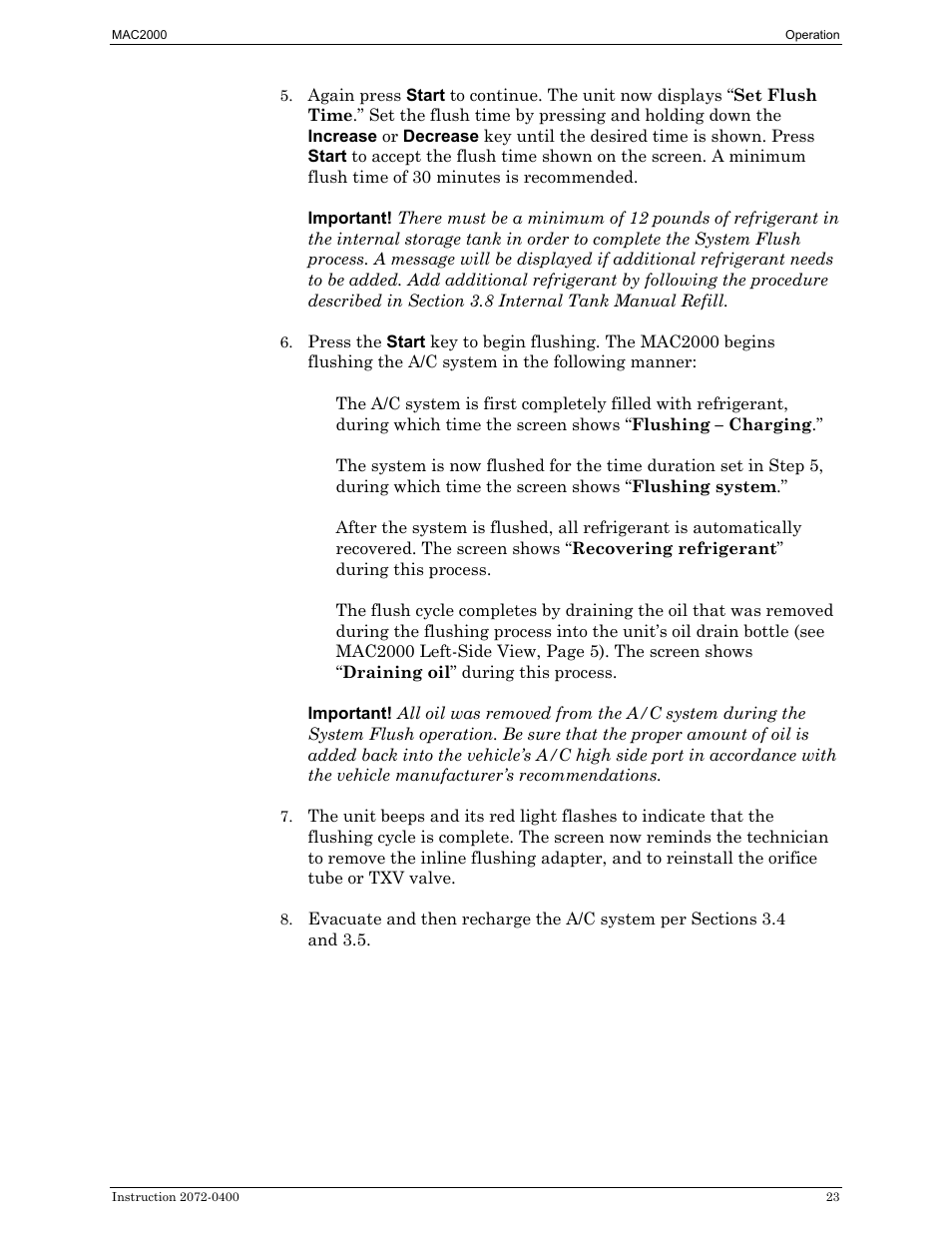 Bacharach 2072-0400 User Manual | Page 27 / 40