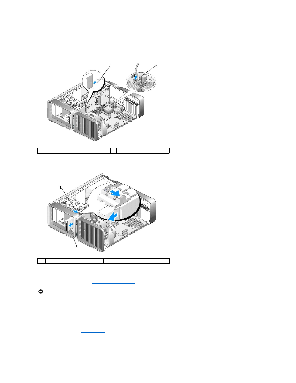 Installing a media card reader | Dell XPS 710 User Manual | Page 56 / 105