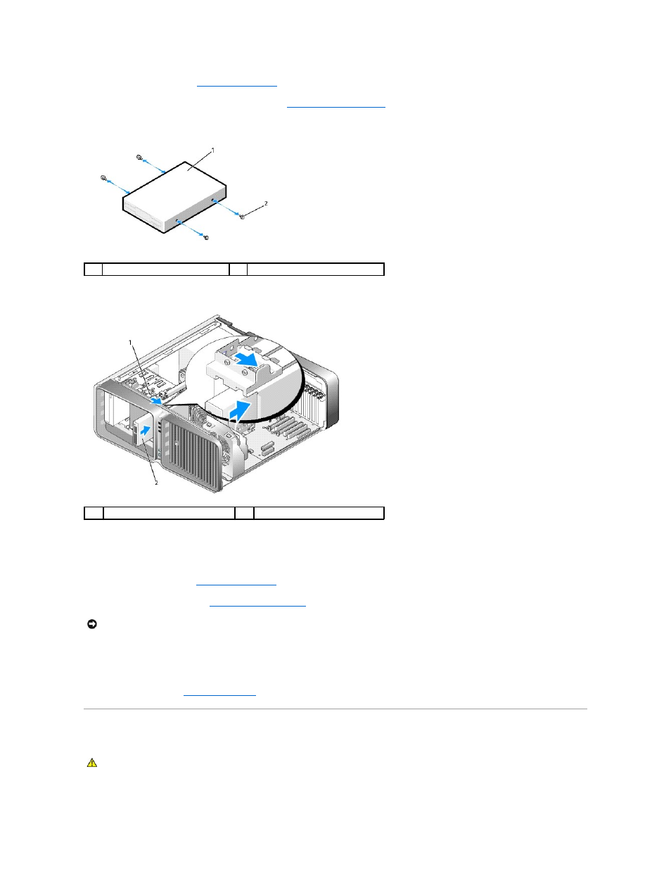 Cd/dvd drive | Dell XPS 710 User Manual | Page 57 / 105