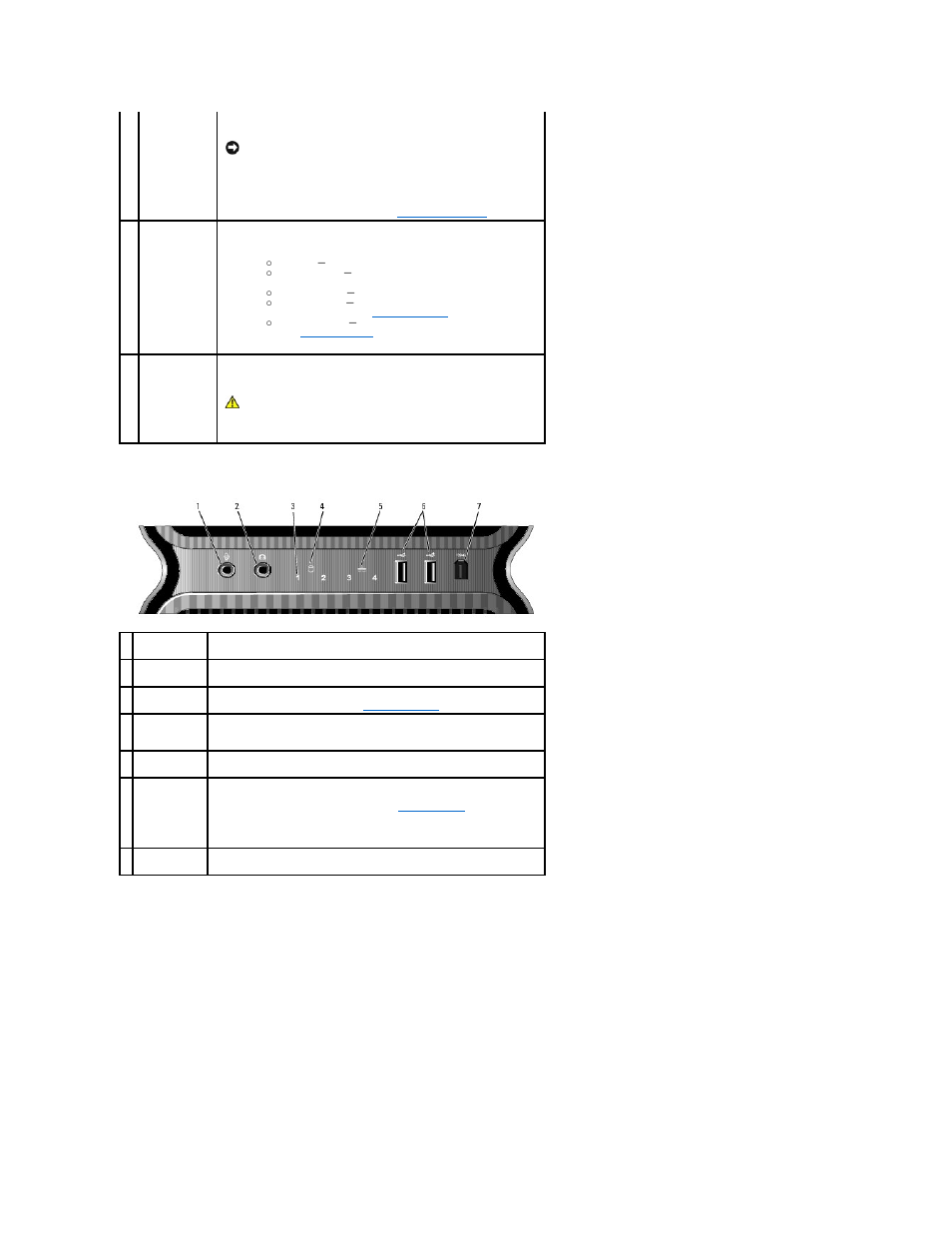Front, I/o connectors, Front i/o connectors | Back view | Dell XPS 710 User Manual | Page 68 / 105