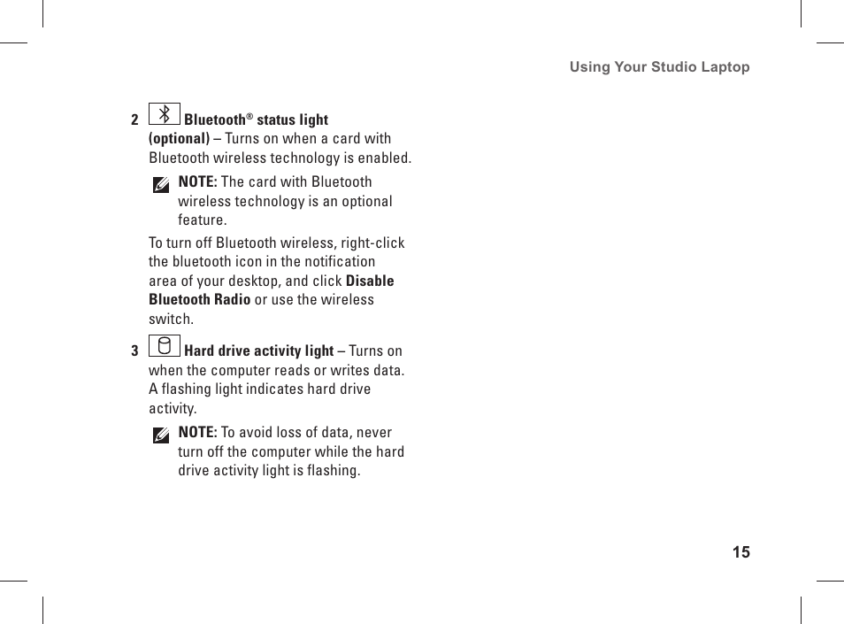 Dell Studio 1537 (Late 2008) User Manual | Page 17 / 84