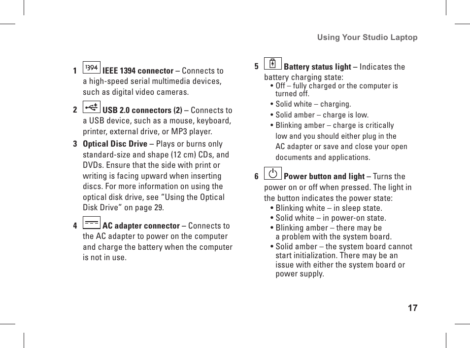 Dell Studio 1537 (Late 2008) User Manual | Page 19 / 84