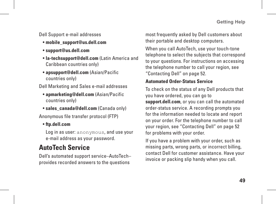 Autotech service | Dell Studio 1537 (Late 2008) User Manual | Page 51 / 84