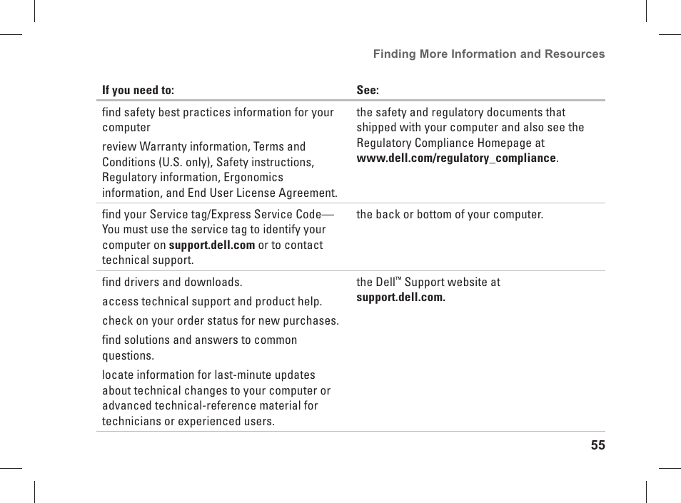 Dell Studio 1537 (Late 2008) User Manual | Page 57 / 84