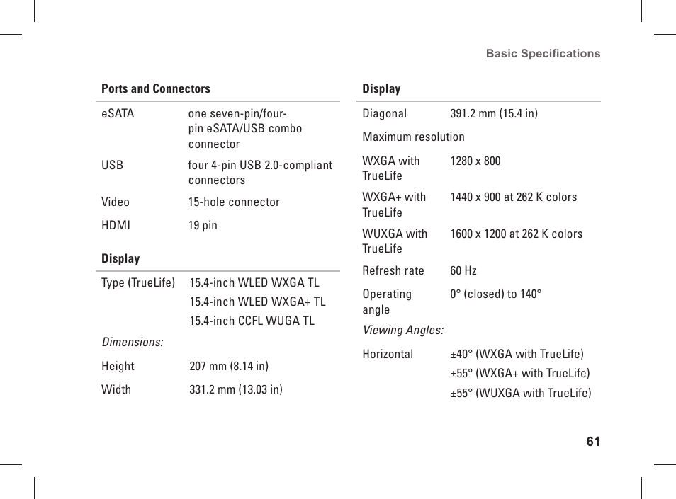 Dell Studio 1537 (Late 2008) User Manual | Page 63 / 84