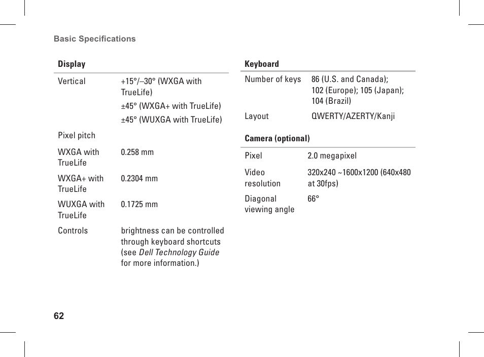 Dell Studio 1537 (Late 2008) User Manual | Page 64 / 84