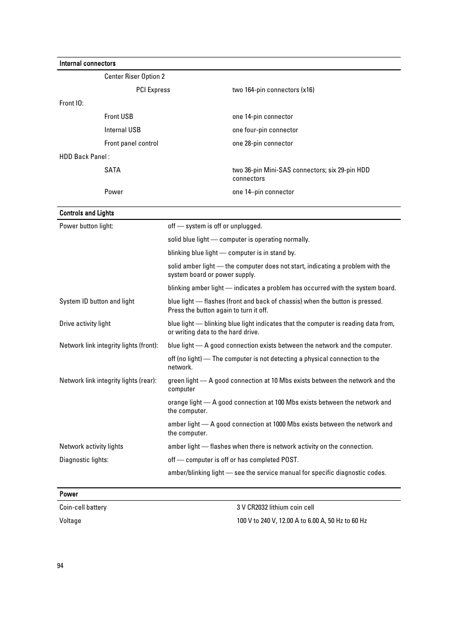 Dell Precision R5500 (Early 2011) User Manual | Page 94 / 97