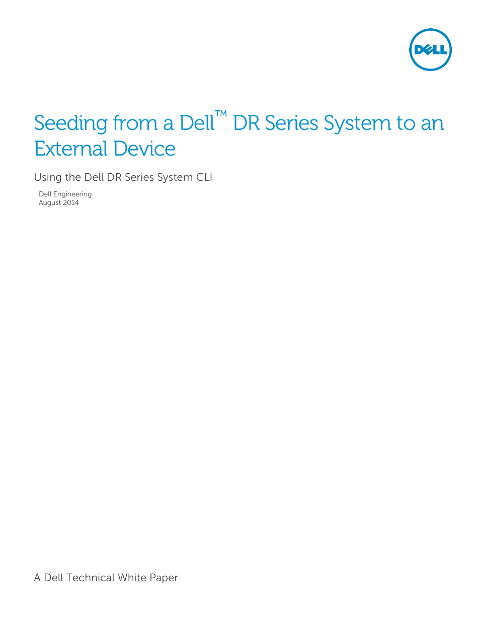 Dell PowerVault DR2000v User Manual | 15 pages