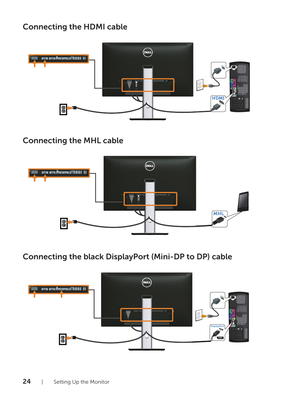 Dell UltraSharp 25 Monitor User Manual | Page 24 / 63