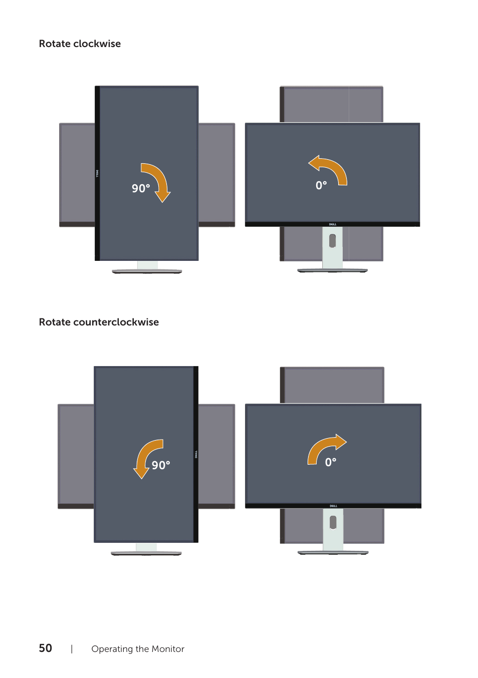 Dell UltraSharp 25 Monitor User Manual | Page 50 / 63