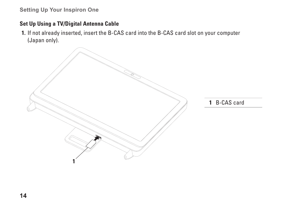 Dell Inspiron One 2205 (Mid 2010) User Manual | Page 16 / 86