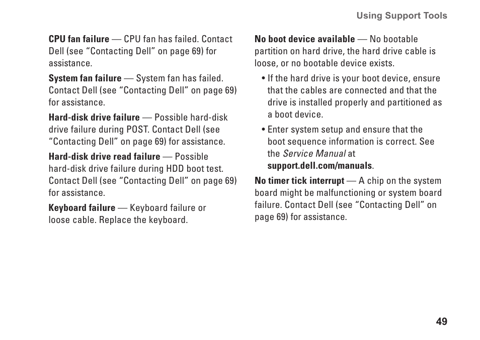 Dell Inspiron One 2205 (Mid 2010) User Manual | Page 51 / 86