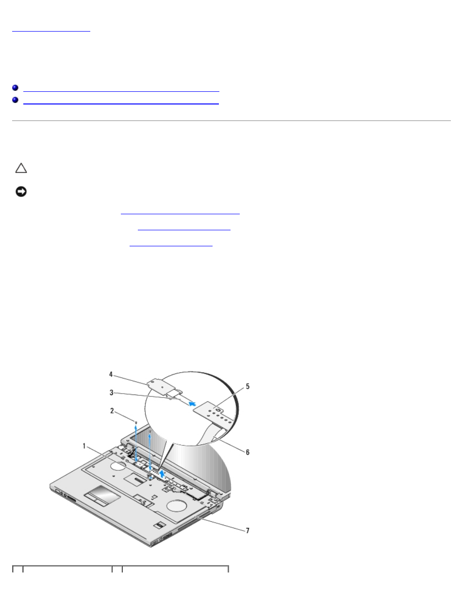 Power button and multimedia button pads | Dell Vostro 1710 (Early 2008) User Manual | Page 37 / 69