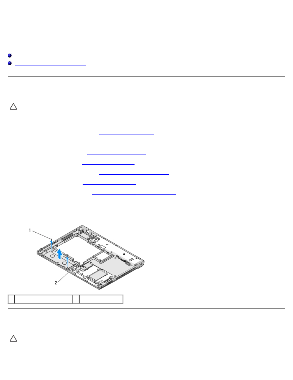 Speaker assembly: dell vostro 1710 service manual, Speaker assembly, Removing the speaker assembly | Replacing the speaker assembly | Dell Vostro 1710 (Early 2008) User Manual | Page 59 / 69