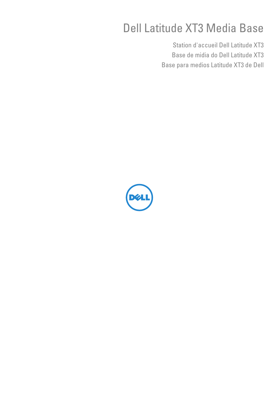 Dell Latitude XT3 (Mid 2011) User Manual | 36 pages