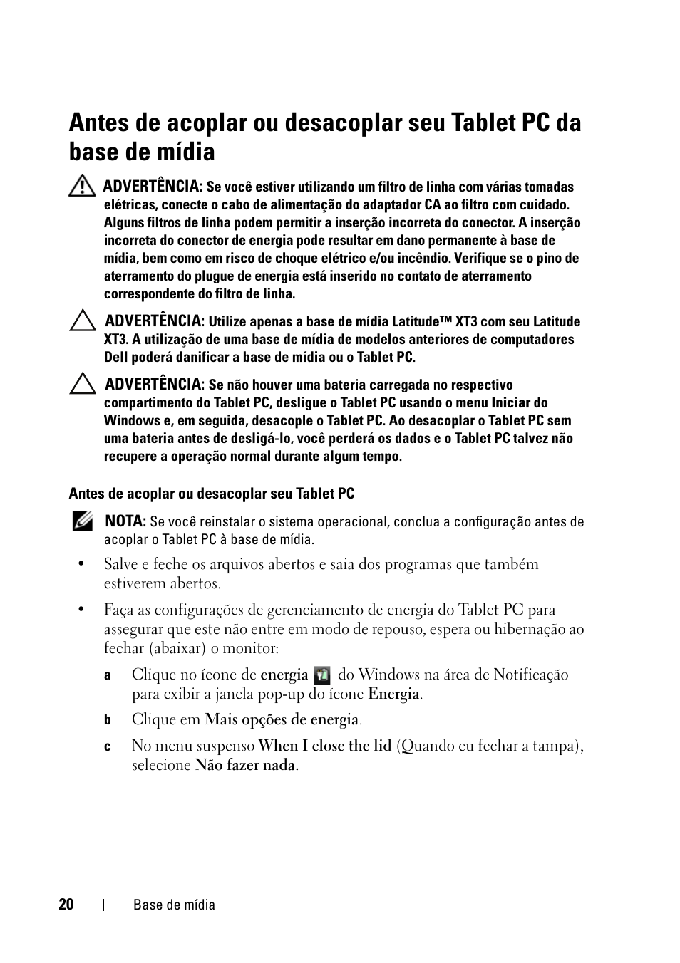 Dell Latitude XT3 (Mid 2011) User Manual | Page 22 / 36