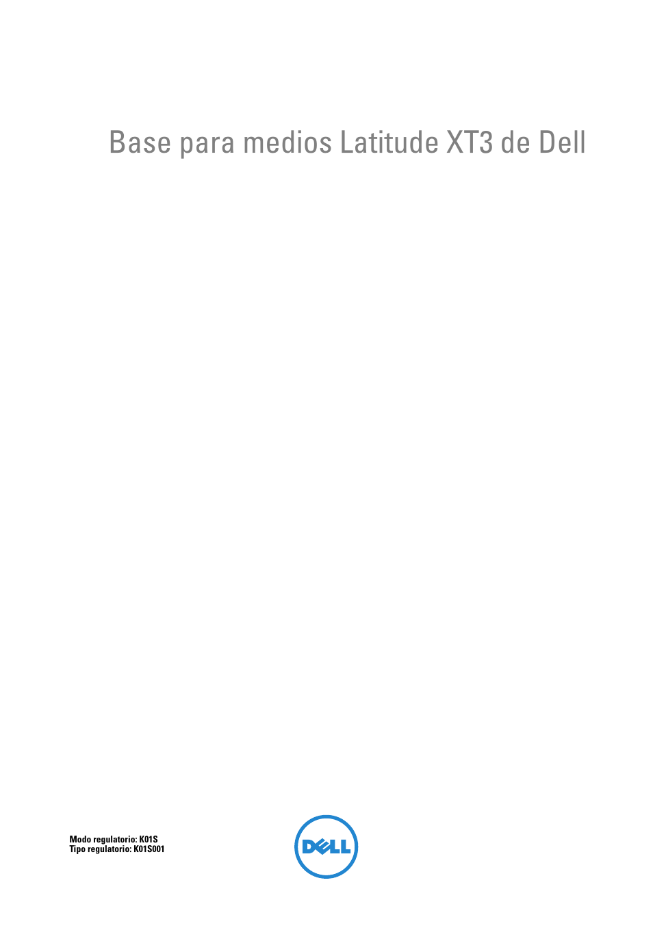 Base para medios latitude xt3 de dell | Dell Latitude XT3 (Mid 2011) User Manual | Page 27 / 36