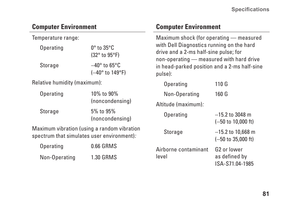 Dell Inspiron M301Z (Mid 2010) User Manual | Page 83 / 90