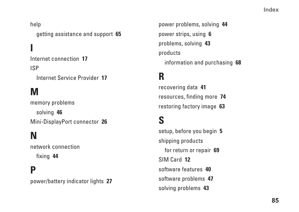 Dell Inspiron M301Z (Mid 2010) User Manual | Page 87 / 90