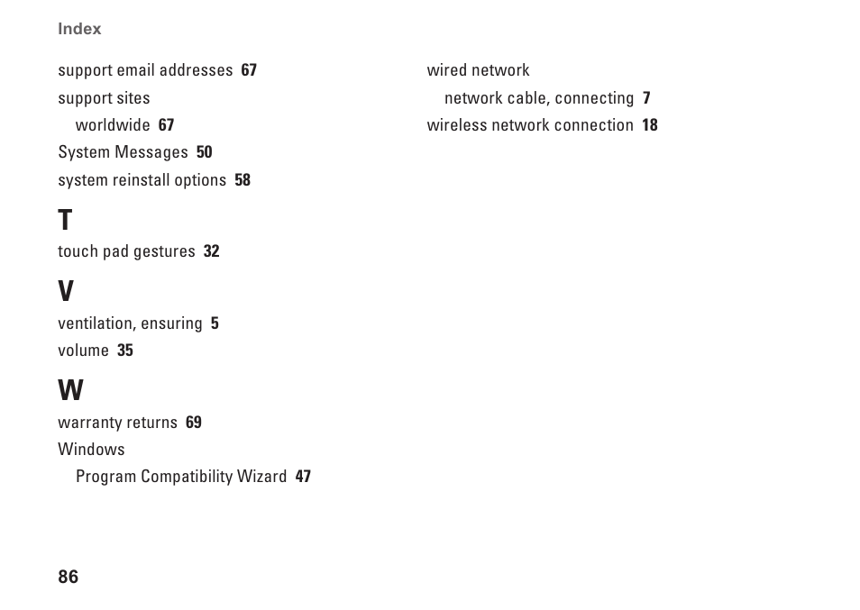 Dell Inspiron M301Z (Mid 2010) User Manual | Page 88 / 90