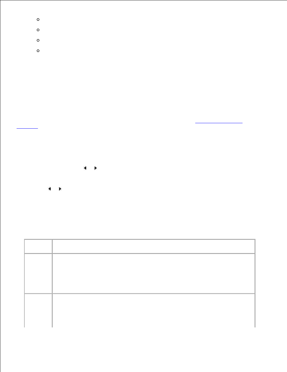 Using advanced fax settings, Changing setting options, Advanced fax setting options | Dell 1600n Multifunction Mono Laser Printer User Manual | Page 122 / 188