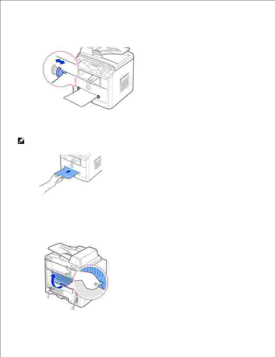 Setting the paper type | Dell 1600n Multifunction Mono Laser Printer User Manual | Page 55 / 188