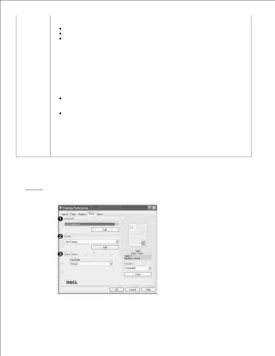 Extras tab | Dell 1600n Multifunction Mono Laser Printer User Manual | Page 64 / 188