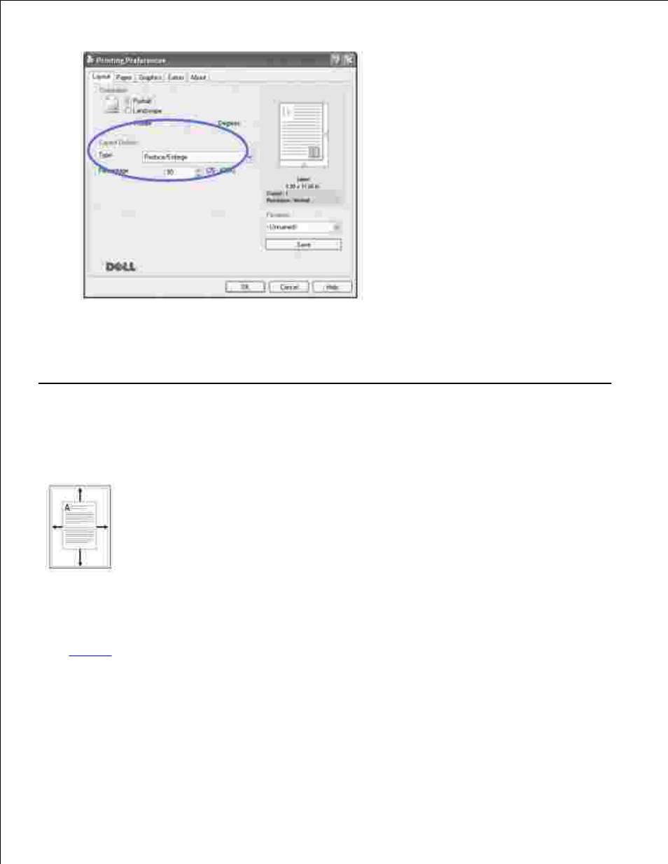 Fitting your document to a selected paper size | Dell 1600n Multifunction Mono Laser Printer User Manual | Page 69 / 188